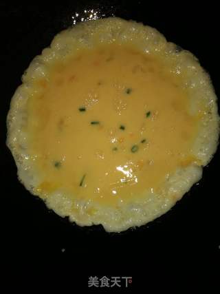 青菜蛋炒饭的做法步骤:4