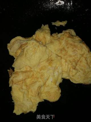 青菜蛋炒饭的做法步骤:5
