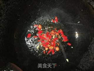 青菜蛋炒饭的做法步骤:6