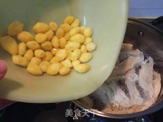 腐竹白果鸡蛋糖水的做法步骤:4