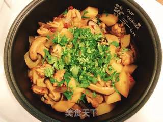 黄焖鸡米饭的做法步骤:10