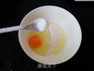 薄荷鸡蛋饼的做法步骤:4