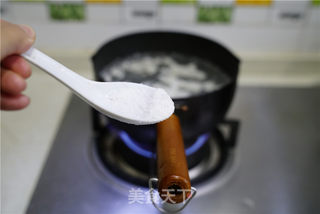 豆腐鲜肉六菌羹的做法步骤:5