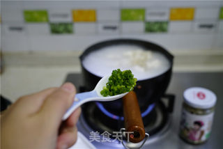 豆腐鲜肉六菌羹的做法步骤:8