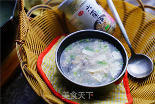 豆腐鲜肉六菌羹的做法步骤:9