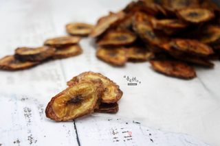 减肥人士必选零食——烤香蕉片的做法步骤：8