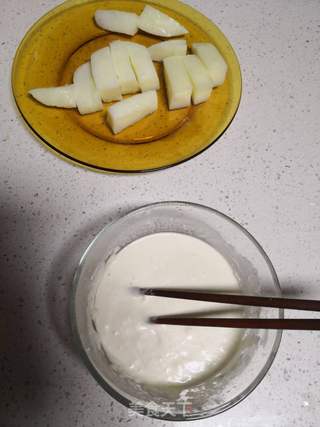 炸鲜奶的做法步骤:4