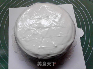 圣诞树裱花蛋糕的做法步骤:9