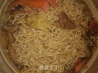 砂锅猪仔面的做法步骤：11
