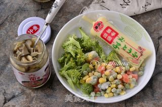 菌菇日本豆腐羹的做法步骤:2