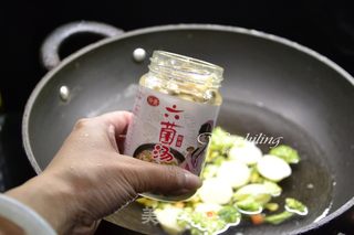 菌菇日本豆腐羹的做法步骤:4