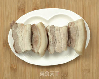 回锅肉的做法步骤:5