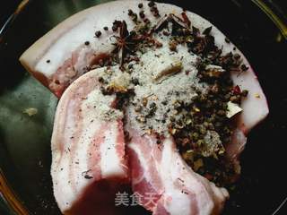 #团圆饭#自制腊肉的做法步骤:4