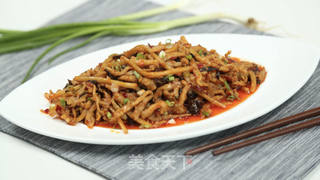 鱼香肉丝的做法步骤:13