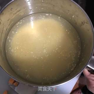 红薯玉米粥的做法步骤:3