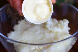 西蓝花山药沙拉球的做法步骤:6