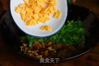 西蓝花山药沙拉球的做法步骤:9