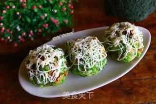 西蓝花山药沙拉球的做法步骤:11