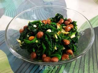 凉拌菠菜的做法步骤：6