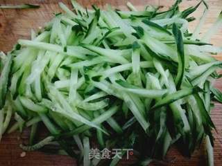 #团圆饭#凉拌三丝的做法步骤：3