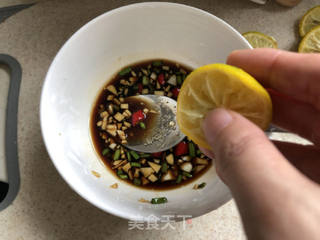 薄荷柠檬牛肉片的做法步骤:7