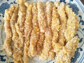 酥炸鸡柳的做法步骤:8