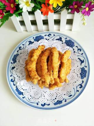 酥炸鸡柳的做法步骤:11