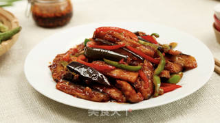 鱼香茄子的做法步骤:15