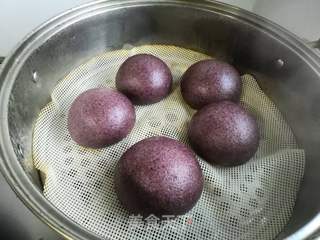 黑米面馒头的做法步骤:10