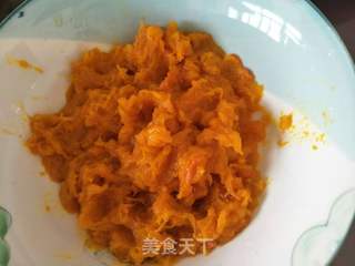 南瓜发糕的做法步骤:3