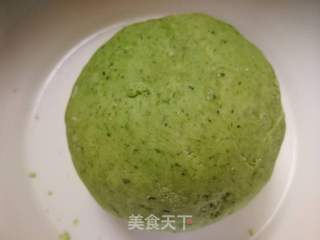 海参菜芯菠菜面的做法步骤:7