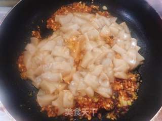 炒凉粉的做法步骤:4