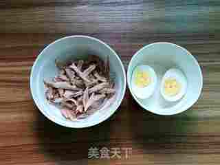 鸡丝汤面的做法步骤:3