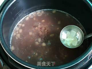 五豆糙米甜粥的做法步骤:8