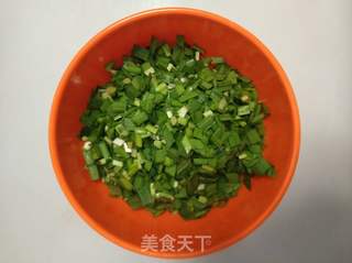 韭菜鸡蛋水饺的做法步骤:5