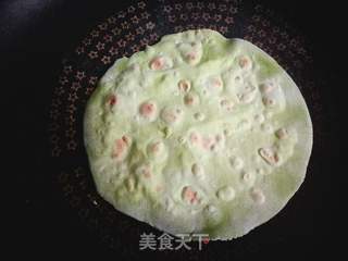 #团圆饭#菠菜薄饼的做法步骤:8