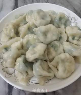 韭菜鸡蛋水饺的做法步骤:11
