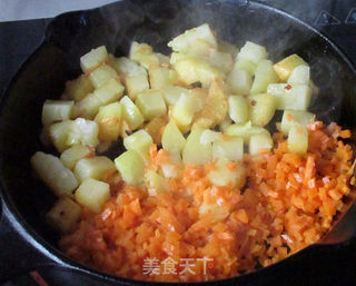 鸡蛋土豆饼的做法步骤:4