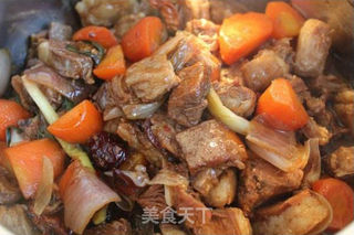 粮品五谷·杂粮羊肉焖饭的做法步骤:6