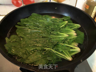 拌菠菜的做法步骤:3