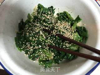 拌菠菜的做法步骤:8