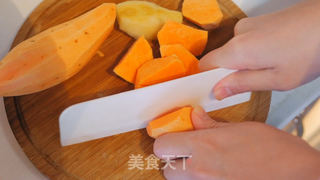 番薯栗子糖水的做法步骤:4