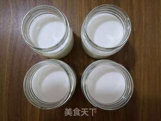 自制烤箱版酸奶的做法步骤:7