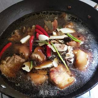 花生炖猪蹄的做法步骤:10