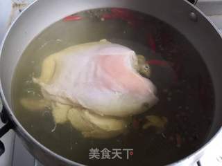 麻辣鸡丝的做法步骤:3