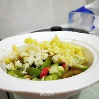 香辣豆角包子的做法步骤:6