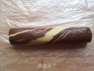 斑马纹曲奇饼干的做法步骤:10