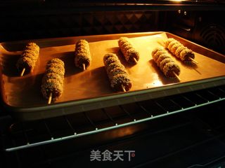 芝麻咖啡串串酥的做法步骤：10