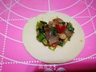 #团圆饭#韭菜鲜虾大肉饺的做法步骤:7