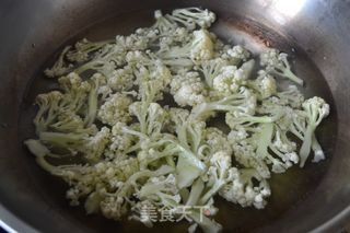 冰爽椒香菜花的做法步骤：4